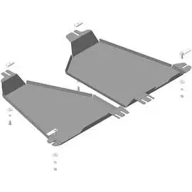 Стальная защита ББ, Volkswagen Tiguan, с 2017 г.в ООО Трио Сервис