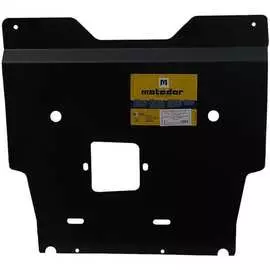 Стальная защита Д, ПДф, КПП, Toyota LC Prado 120 ООО Трио Сервис