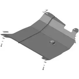 Стальная защита двигатель, КПП, Lifan Smily 320, 330 2008- ООО Трио Сервис