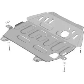 Стальная защита двигатель, КПП, Mitsubishi Outlander с 2012 г.в. ООО Трио Сервис