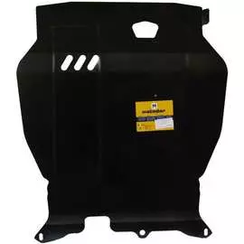 Стальная защита двигатель, КПП, Peugeot 4007 ООО Трио Сервис