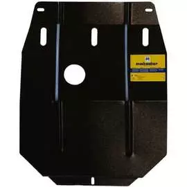 Стальная защита двигатель, КПП, Peugeot 405 ООО Трио Сервис