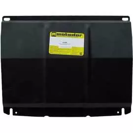 Стальная защита двигатель, ПДф, Mitsubishi Pajero IV c 2006 ООО Трио Сервис