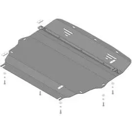 Стальная защита Lexus LS 430 2003-2006 гг. ООО Трио Сервис