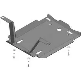 Стальная защита РК, УАЗ Патриот 2.7 РК Dymos с 2013 г.в. ООО Трио Сервис