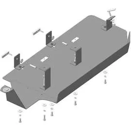 Стальная защита ТК VW Transporter T5, V=2,0TD 2009- ООО Трио Сервис