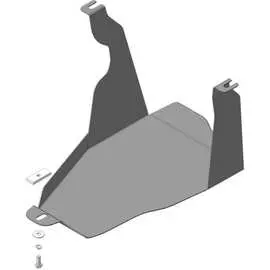 Стальная защита ЗДф, Kia Seltos c 2020 ООО Трио Сервис