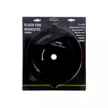 Стальной 4-х лопастной нож для триммеров 40V, 60V, 80V, 82V GreenWorks 2905907