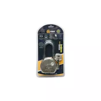 Стальной навесной замок MSM TS4-L65