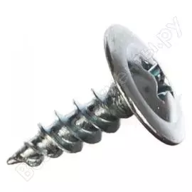 Стальной оцинкованный саморез с прессшайбой tech-krep смм пр.ш. остр. 4,2х13 1000шт. 00001044