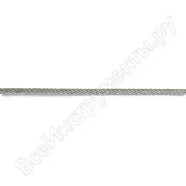 Стальной трос tech-krep в пвх оплетке swr м5 pvc m6 150 м ут-00013386