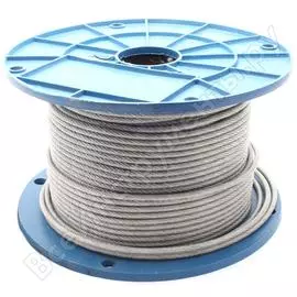 Стальной трос в изоляции пвх партнер d 2/3 мм 10 м фас 17251 10 68