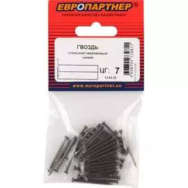Стальной закаленный гвоздь ЕВРОПАРТНЕР 2х30 35 шт. 13 7398 1