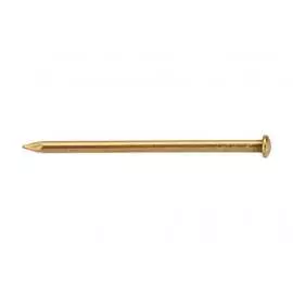 Стальной закаленный латунированный гвоздь ЕВРОПАРТНЕР