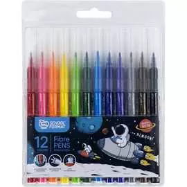 Стандартные фломастеры SCHOOLFORMAT