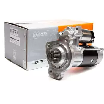 Стартер КАМАЗ, ДТ-75, Амкодор дв. КАМАЗ-740, АМЗ А-01 АВТОЭЛЕКТРИКА 11010086 02.3015