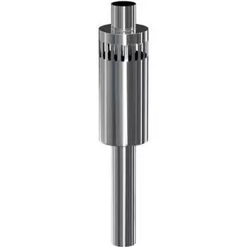 Стартовая труба VVD Д130/200, сталь AISI 439/430; 1.0мм/0.5мм, 1 м 2380