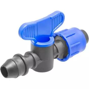 Стартовый кран для ленты капельного полива с уплотнительной резинкой MasterProf ДС.060090.25