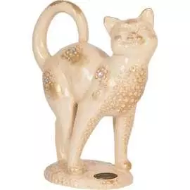 Статуэтка BOGACHO Кошка Нэсси 22702/кремовый