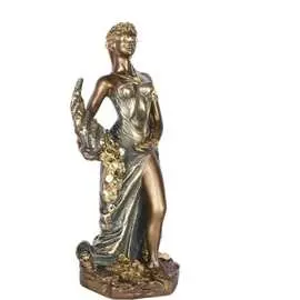 Статуэтка BOGACHO Девушка Фортуна 22383/бронзовый