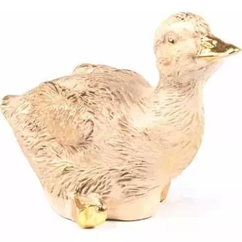 Статуэтка BOGACHO Уточка Ханни 72048/кремовый