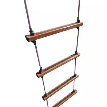 Стеклопластиковая подвесная диэлектрическая монтажная лестница Диэлектрик