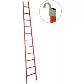 Стеклопластиковая приставная диэлектрическая лестница Антиток ЛСПД-4.0 Е К 471565