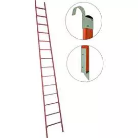 Стеклопластиковая приставная диэлектрическая лестница Антиток ЛСПД-5.0 Е МГ К 471571