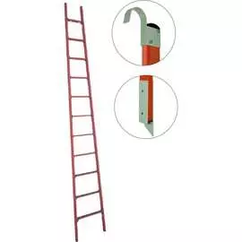 Стеклопластиковая приставная диэлектрическая лестница Антиток ЛСПД-4.0 Е МГ К 471566