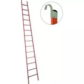 Стеклопластиковая приставная диэлектрическая лестница Антиток ЛСПД-5.0 ЕК 471573