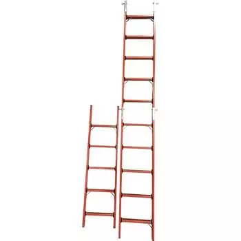 Стеклопластиковая приставная диэлектрическая лестница Диэлектрик ЛСПД-М 3-4,85 Д471634