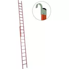 Стеклопластиковая приставная диэлектрическая раздвижная лестница Антиток ЛСПРД-7.0 Евро К 471578
