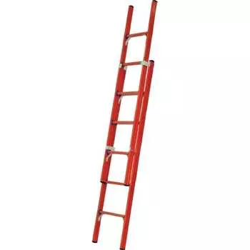 Стеклопластиковая приставная раздвижная диэлектрическая лестница Диэлектрик ЛСПРД-7,0 Евро МГ Д471579