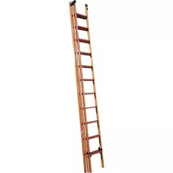 Стеклопластиковая приставная раздвижная лестница Диэлектрик ЛСПРД-8,0 Евро Д413729