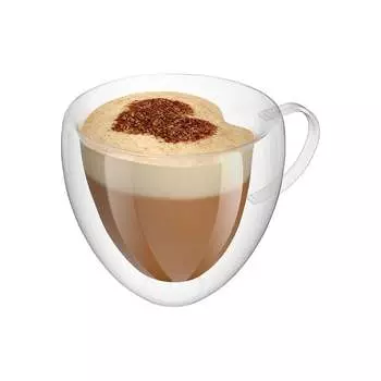 Стеклянная чашка QWERTY