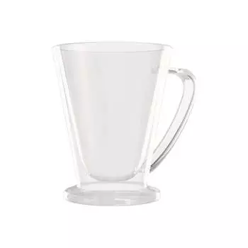 Стеклянная кружка QWERTY