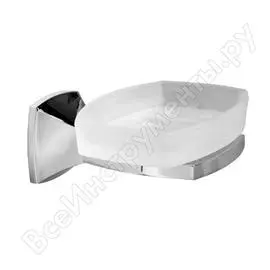 Стеклянная мыльница WasserKraft Wern K-2529