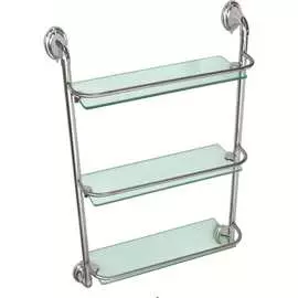 Стеклянная полка для ванной комнаты Аквалиния