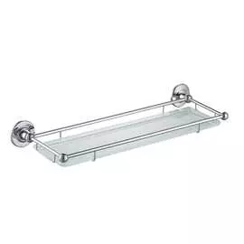 Стеклянная полка в ванну Timo