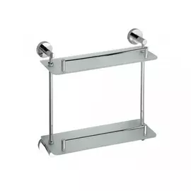 Двойная стеклянная полочка BEMETA OMEGA 104202122