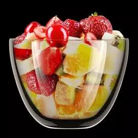 Стеклянная салатница QWERTY Fresco 74019