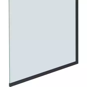 Стеклянная шторка на ванну Mebelvann 1400x600 BLACK BEN_403_BL_C_1400x600