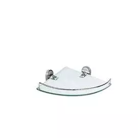 Стеклянная угловая полка Potato