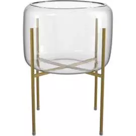 Стеклянная ваза QWERTY