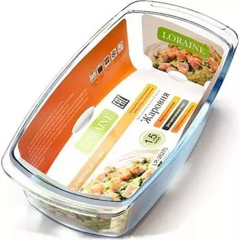 Стеклянная жаровня LORAINE 26270 LR (х12)