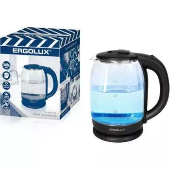 Стеклянный чайник Ergolux ELX-KG05-C02 14922