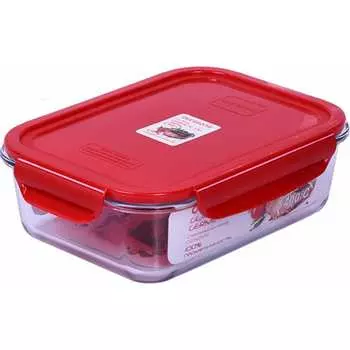 Стеклянный контейнер OURSSON CG1502S/RD