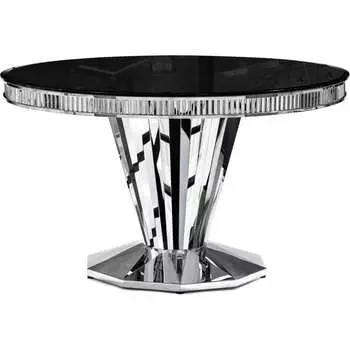 Стеклянный стол Woodville