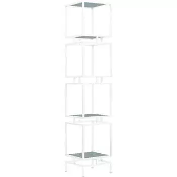 Стеллаж GreenWeen CUBIC-4 GW-CUBIC-4-W-LD-GM