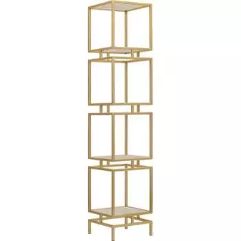 Стеллаж GreenWeen CUBIC-4 GW-CUBIC-4-G-KI